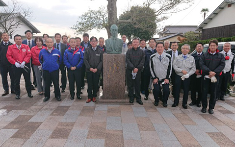 画像：市村清 生誕地「市村記念公園」の清掃活動を行いました_04