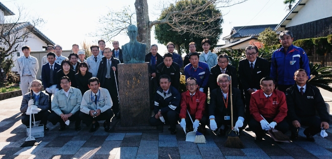 画像：市村清 生誕地「市村記念公園」の清掃活動を行いました_01