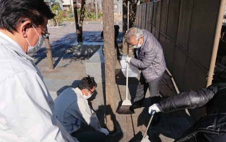 画像：市村清 生誕地「市村記念公園」の清掃活動を行いました_02