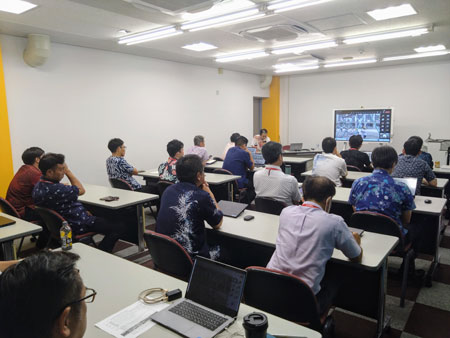 画像：「市村清とリコーの歴史」の勉強会1