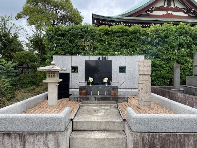 画像：2025年9月18日 秋のお彼岸墓参