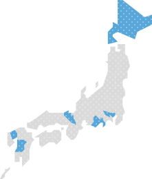 画像：市村清ゆかりの地の地図