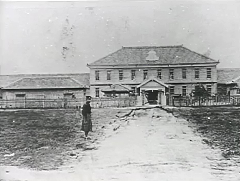 画像:佐賀中学校(当時)