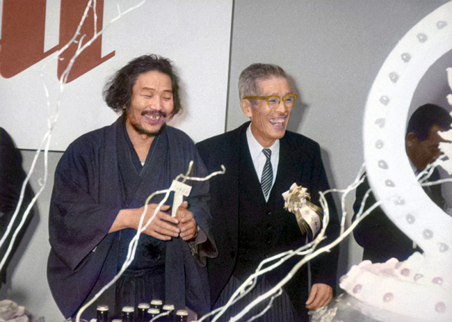 画像:リコー三愛ビル落成パーティー(1967年11月)