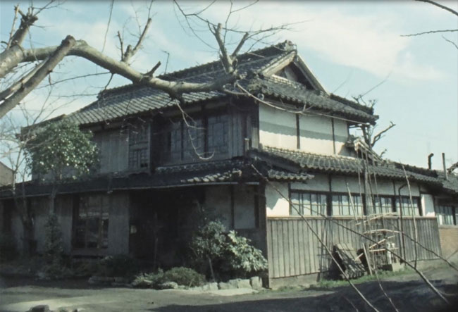 画像：豊吉が建てた杉造りの家