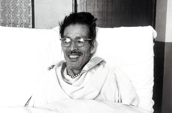 画像：療養中の市村清